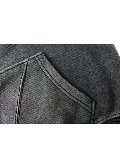 Washed Utility Hoodie - Rick Circus