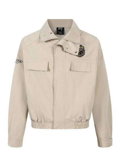 Washed Workwear Harrington Jacket - Rick Circus