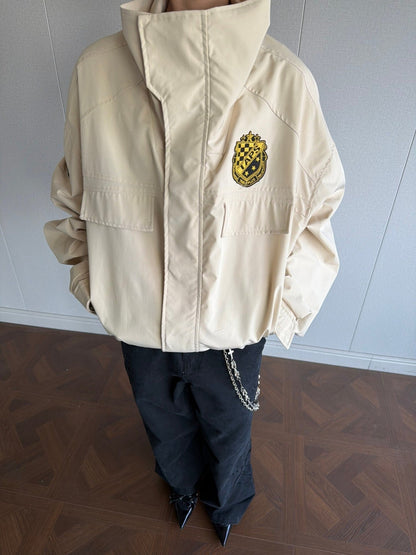 Washed Workwear Harrington Jacket - Rick Circus