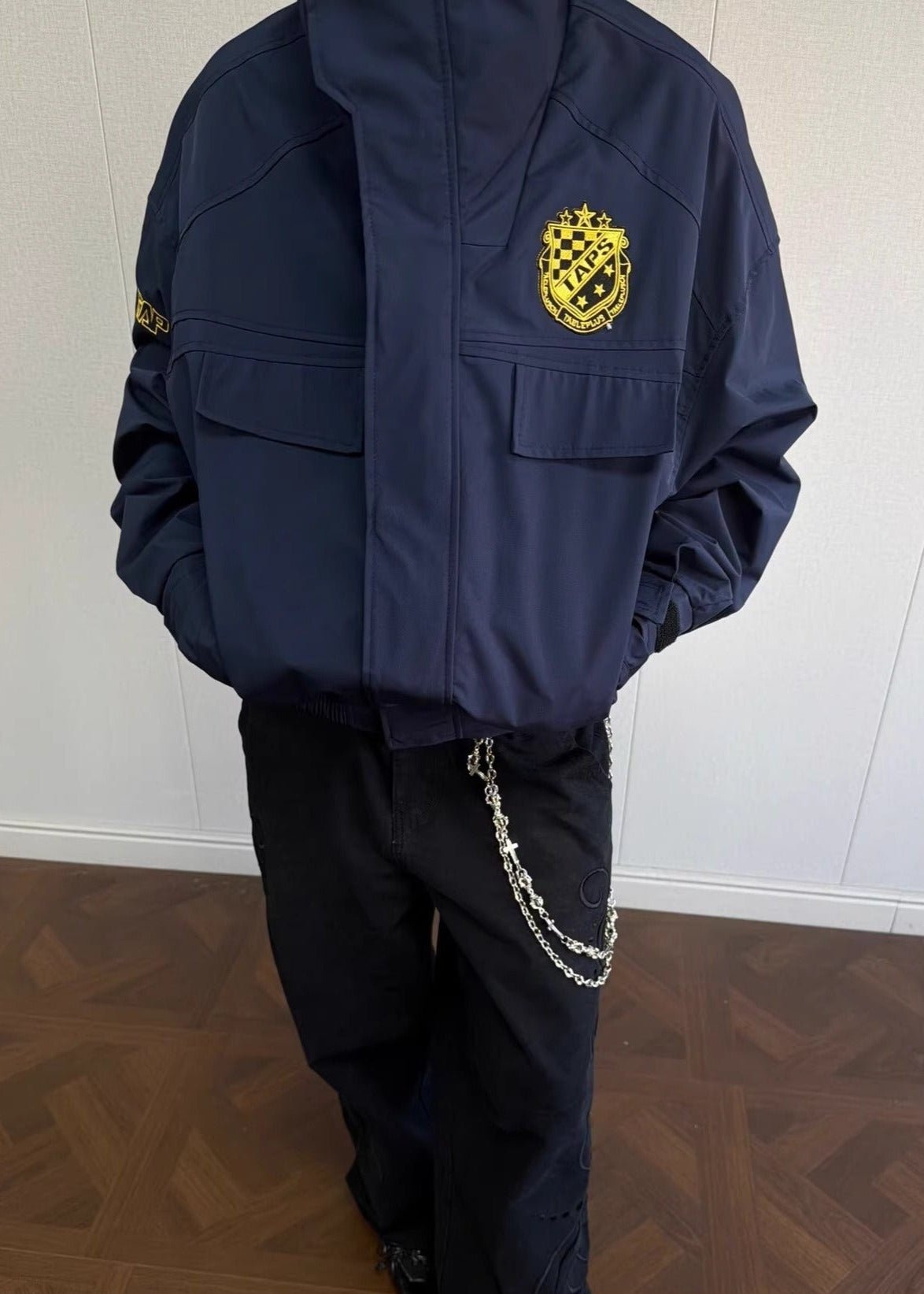 Washed Workwear Harrington Jacket - Rick Circus