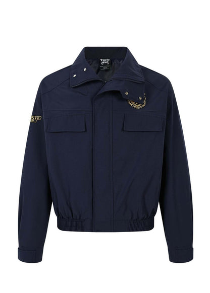 Washed Workwear Harrington Jacket - Rick Circus