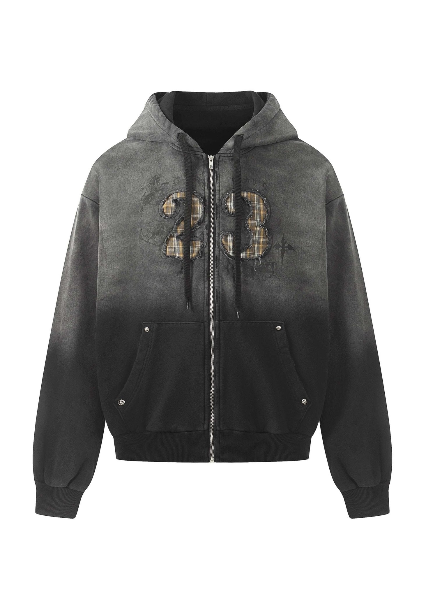 Wasteland Washed Zip - Up Hoodie - Rick Circus
