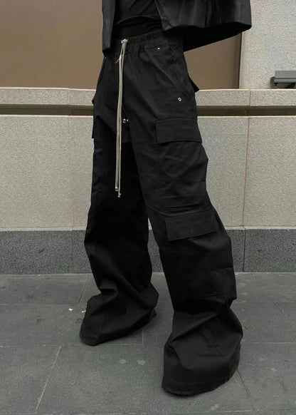 Wide - Leg Cargo Pants - Rick Circus