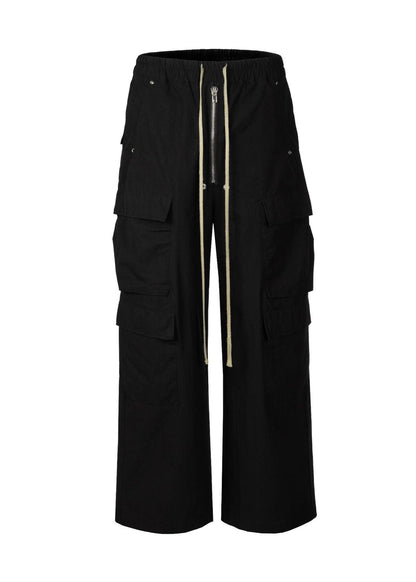 Wide - Leg Cargo Pants - Rick Circus