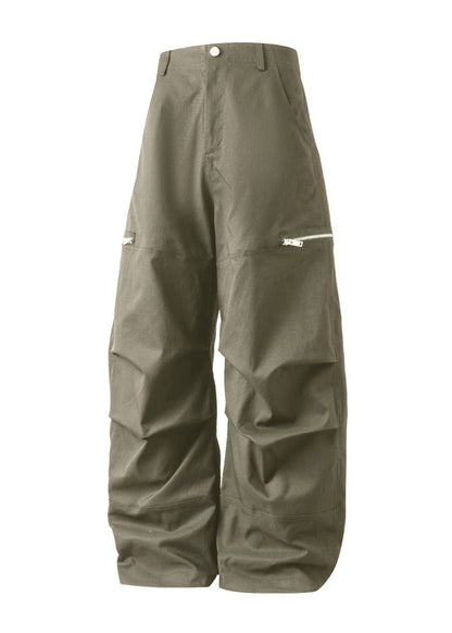 Wide - Leg Cargo Pants - Rick Circus