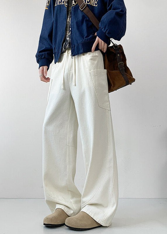 Wide - Leg Cargo Sweatpants - Rick Circus