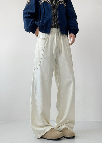 Wide - Leg Cargo Sweatpants - Rick Circus