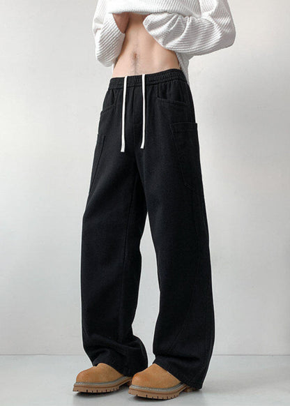 Wide - Leg Cargo Sweatpants - Rick Circus