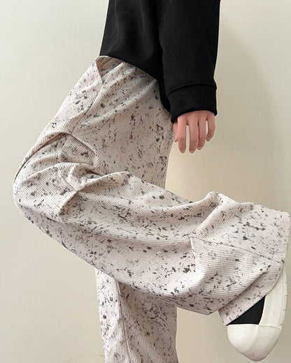 Wide - Leg Corduroy Pants - Rick Circus