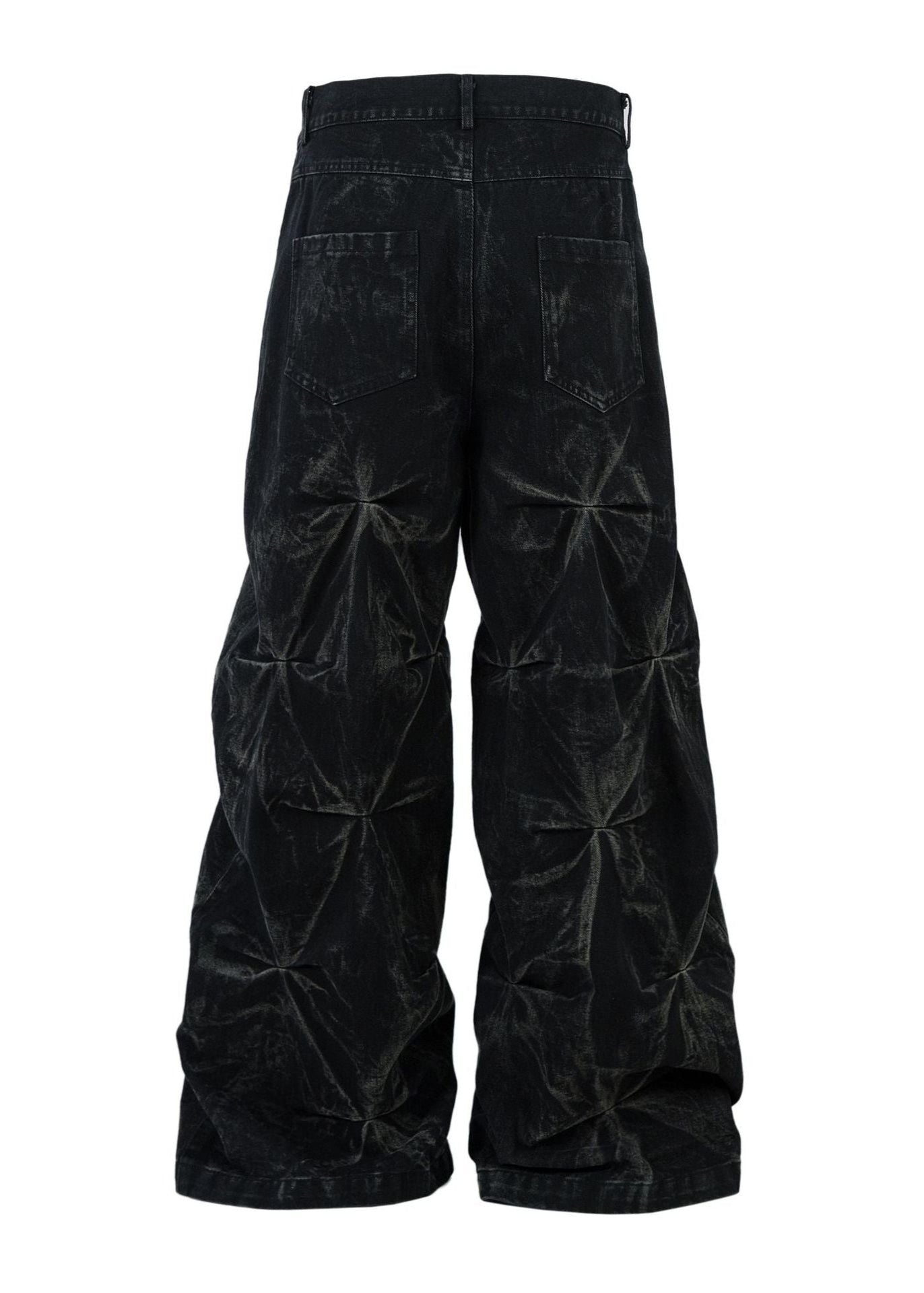 Wide - Leg Denim Pants - Rick Circus