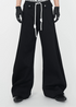 Wide - Leg Drawstring Pants - Rick Circus