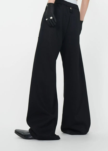 Wide - Leg Drawstring Pants - Rick Circus