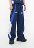 Wide - Leg Patchwork Track Pants - Rick Circus