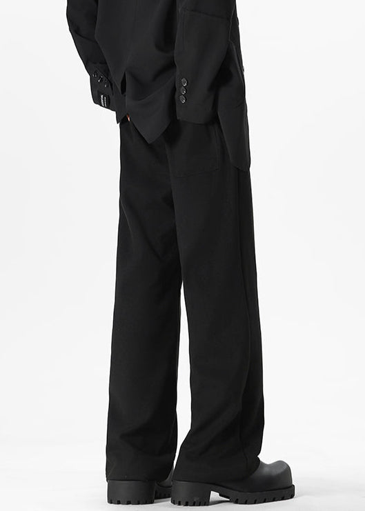 Wide - Leg Pleated Pants - Rick Circus