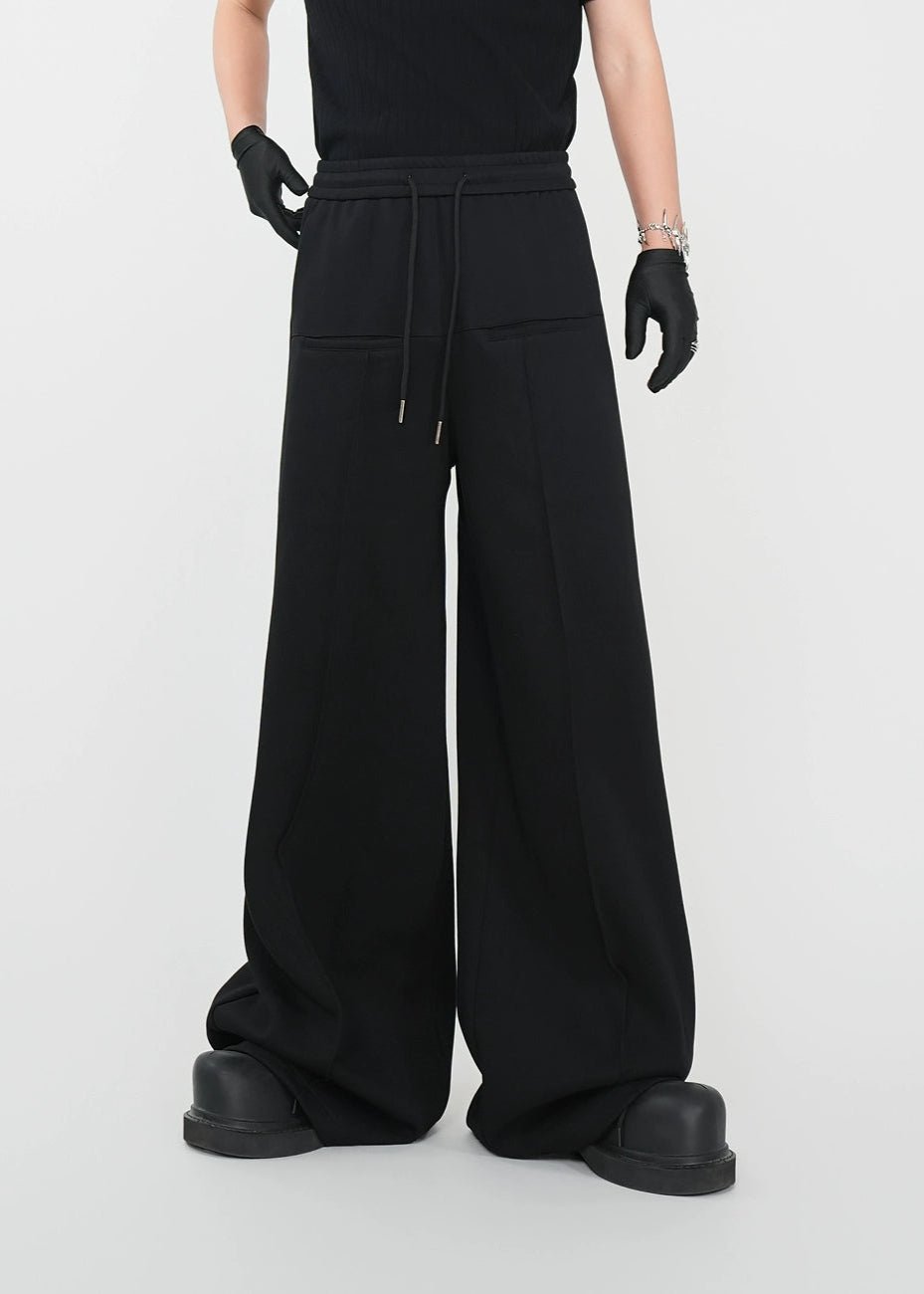 Wide - Leg Track Pants - Rick Circus