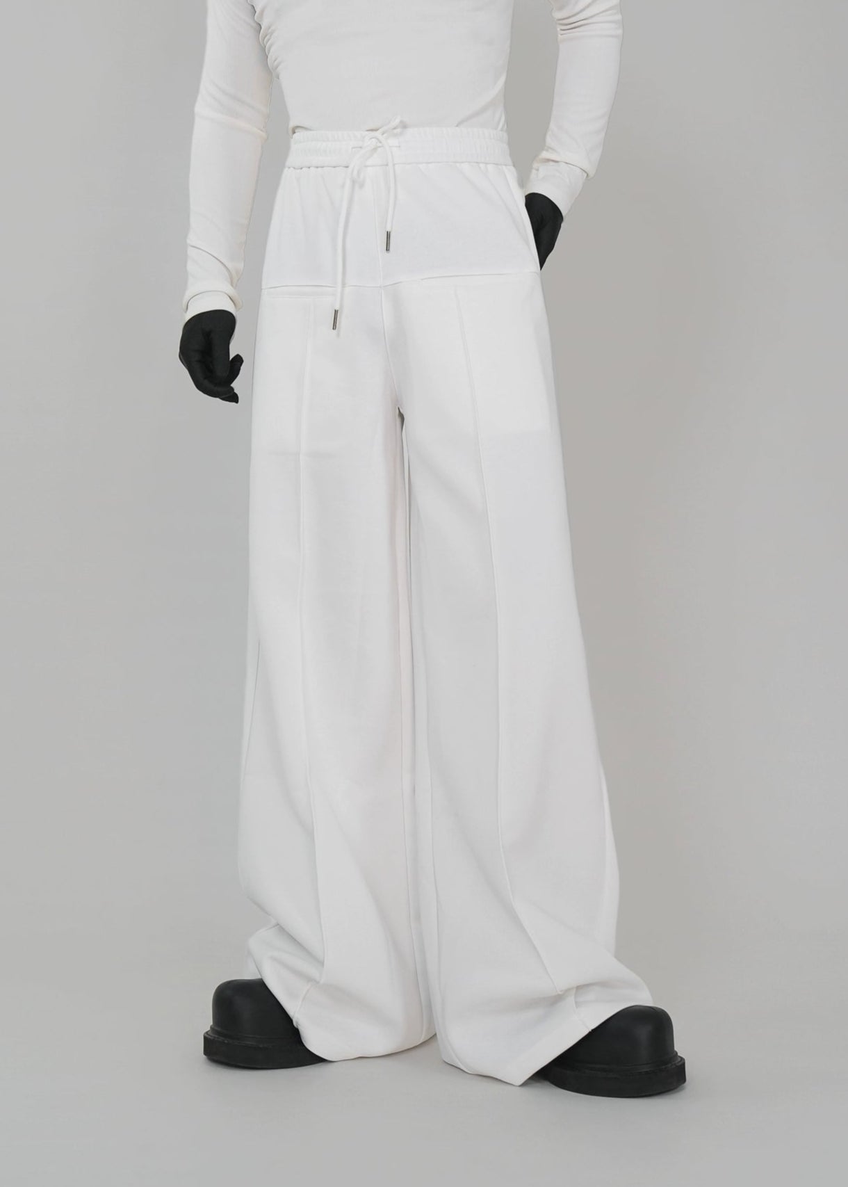 Wide - Leg Track Pants - Rick Circus