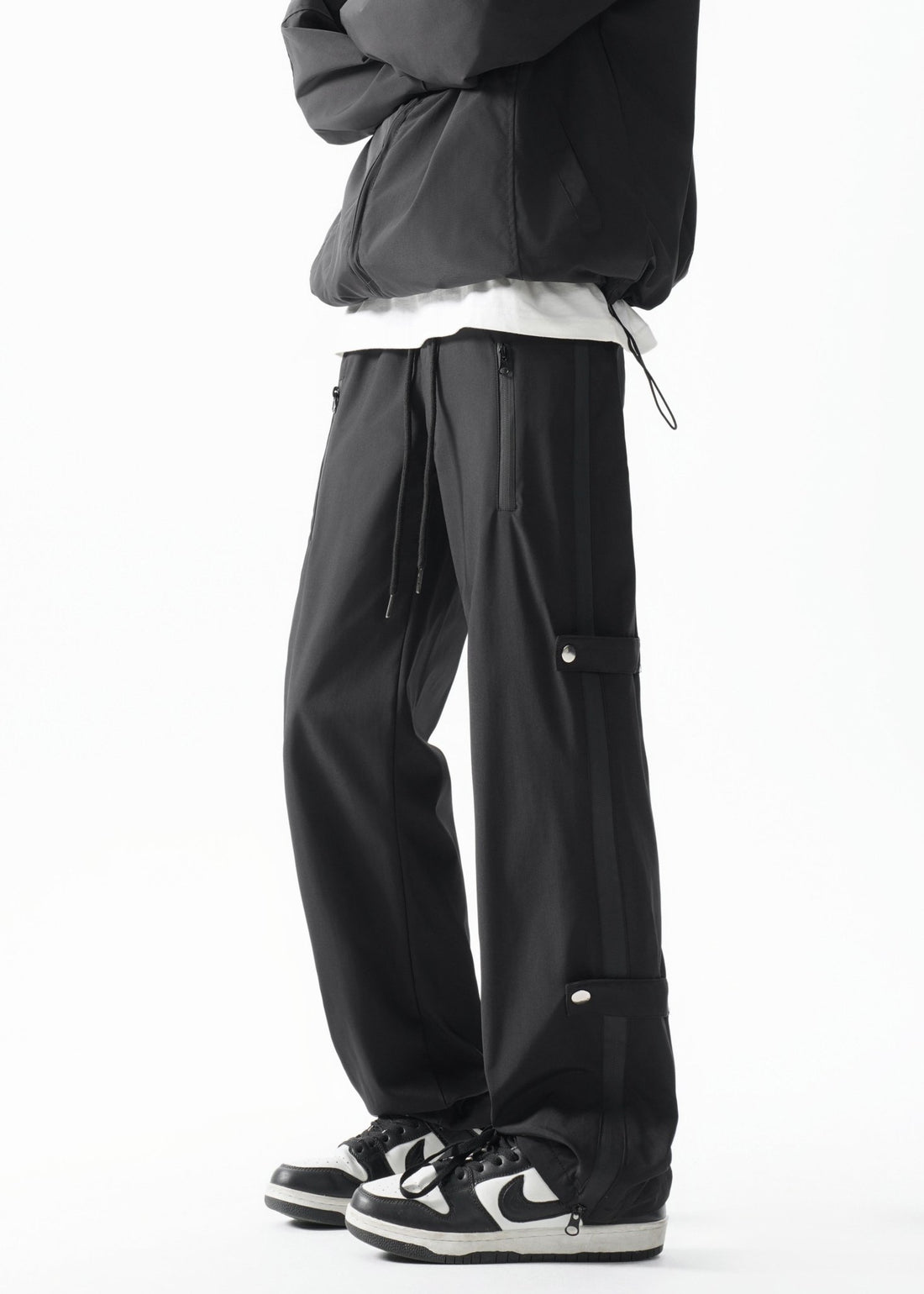 Wide - Leg Utility Pants - Rick Circus