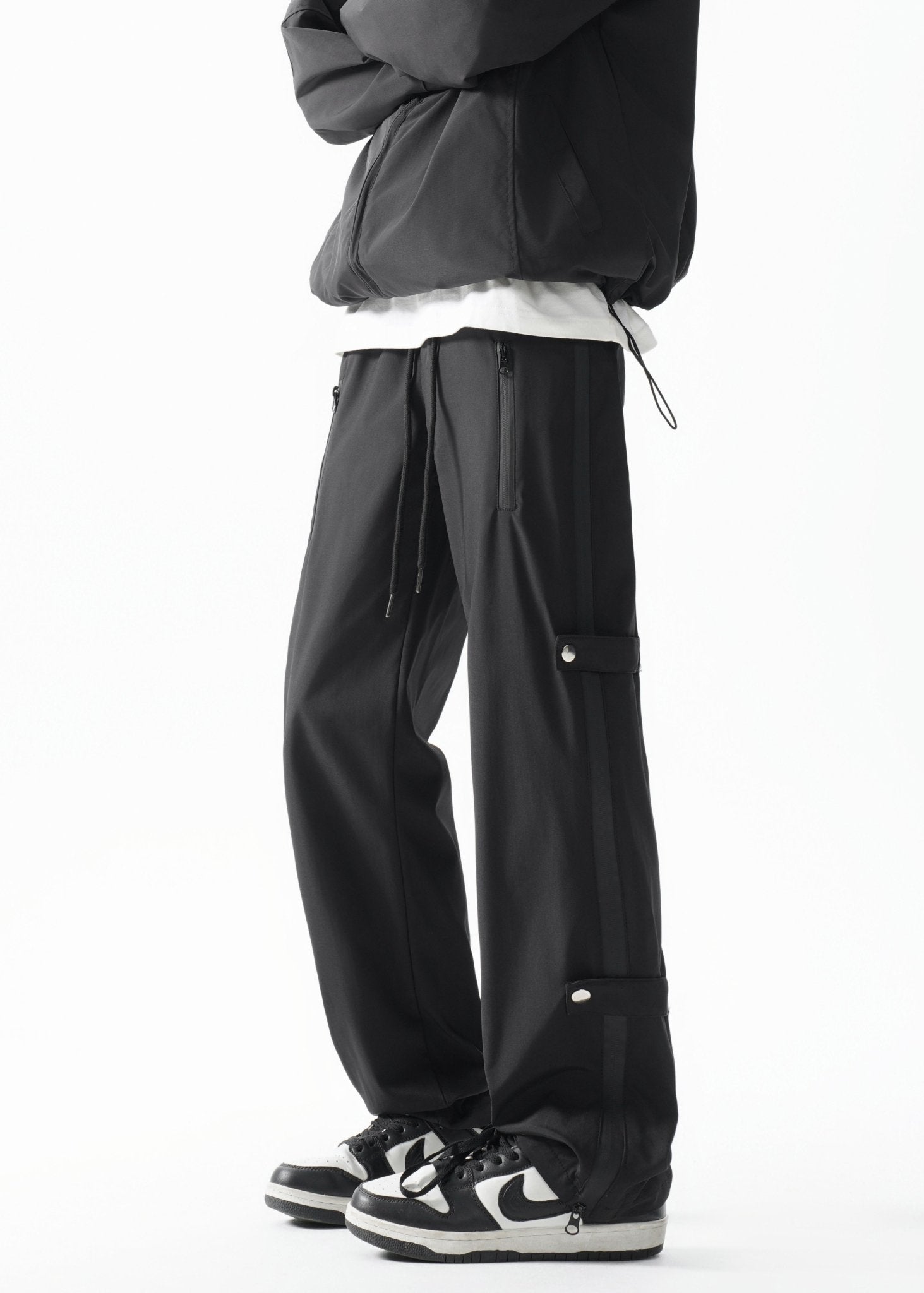 Wide - Leg Utility Pants - Rick Circus