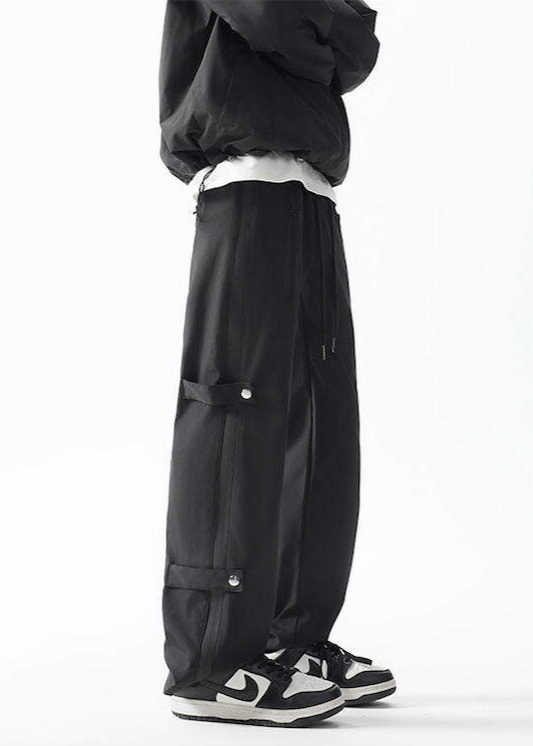 Wide - Leg Utility Pants - Rick Circus