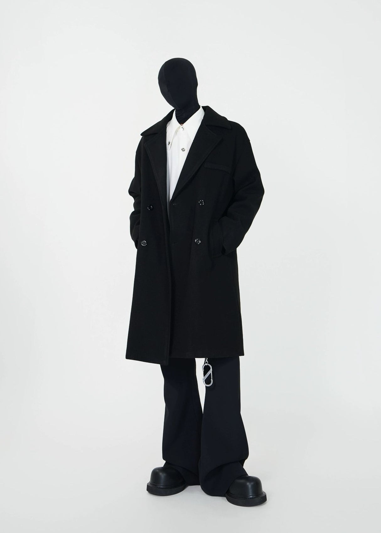 Wool Blend Overcoat - Rick Circus