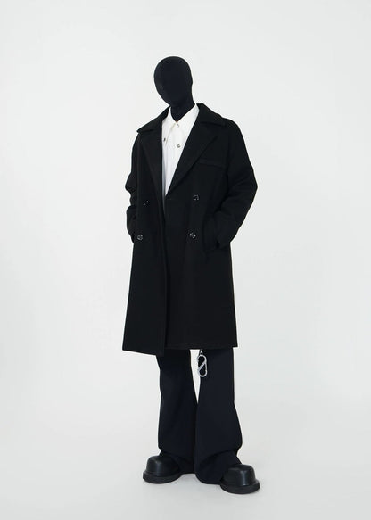 Wool Blend Overcoat - Rick Circus