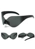 Y2K Rimless Shield Sunglasses - Rick Circus